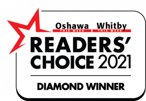 Oshawa/Whitby Readers' Choice 2021 — Diamond Winner